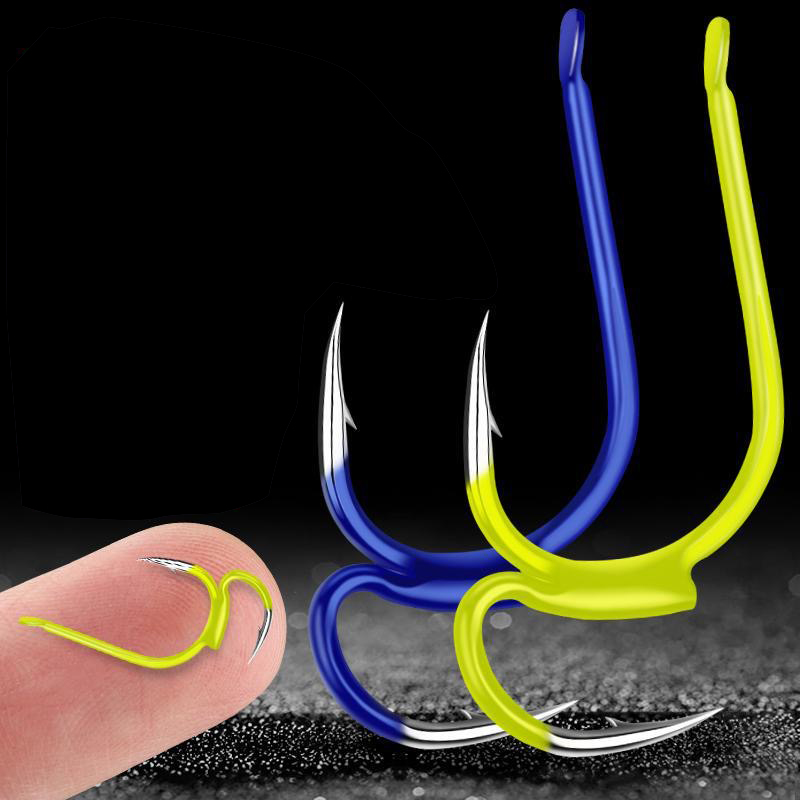 Fishing Hook Assortment - 10pcs ganchos de pesca duplos japoneses