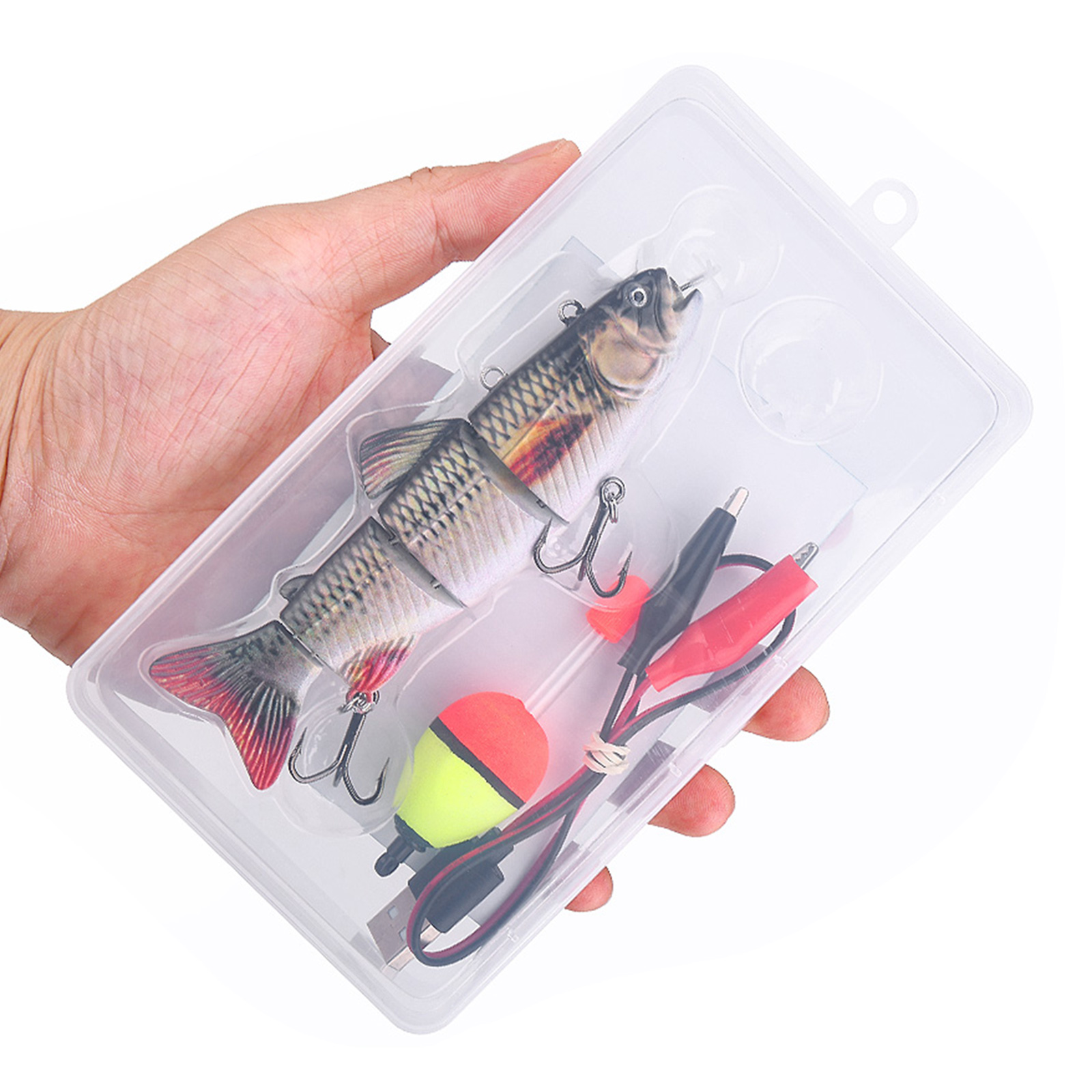 Fishing Hook Treble - Isca Eletrônica Robótica Multiarticulada para Pesca