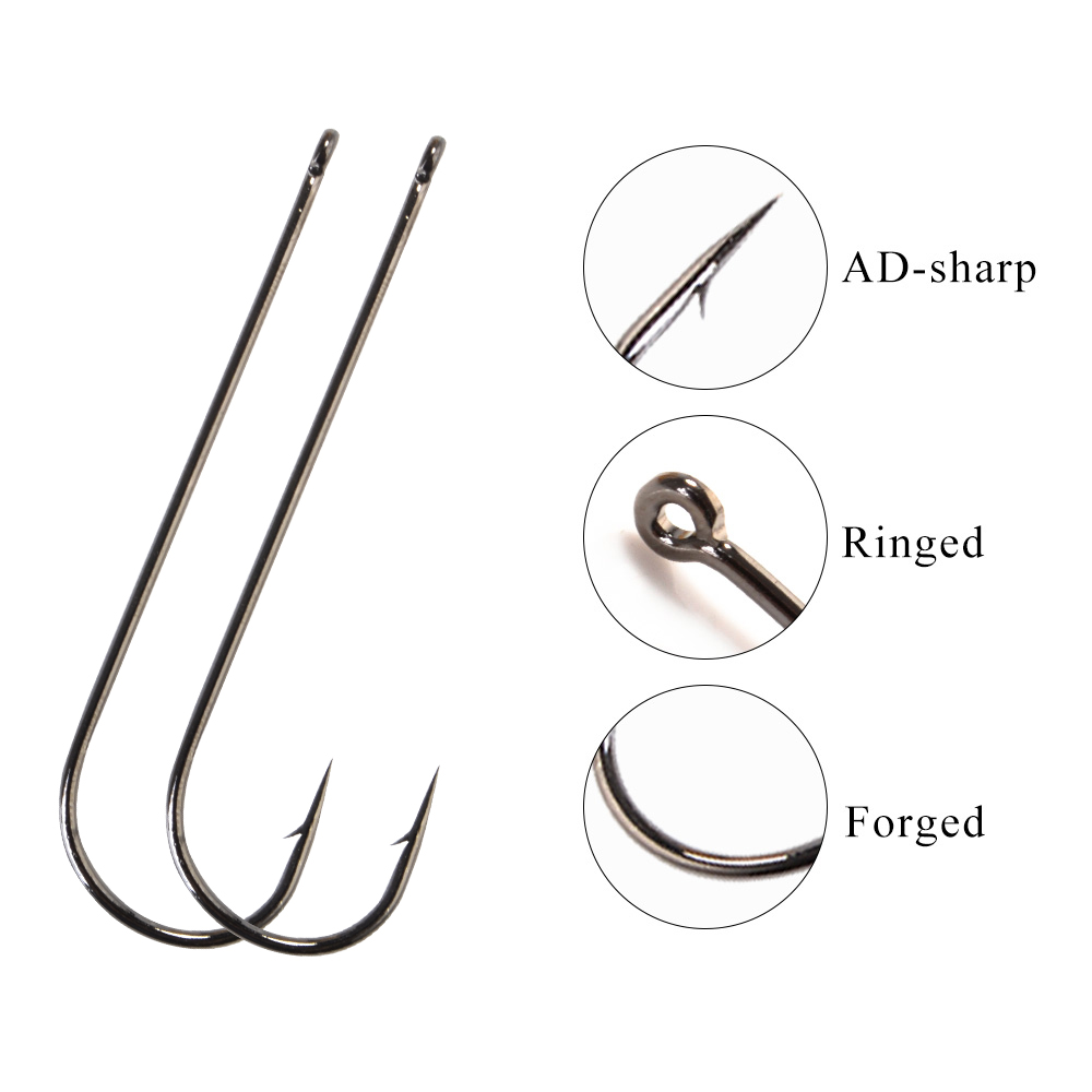 FTK 5-9PCS Gancho de pesca ABE - Fishing Hook Offset avaliação e preço