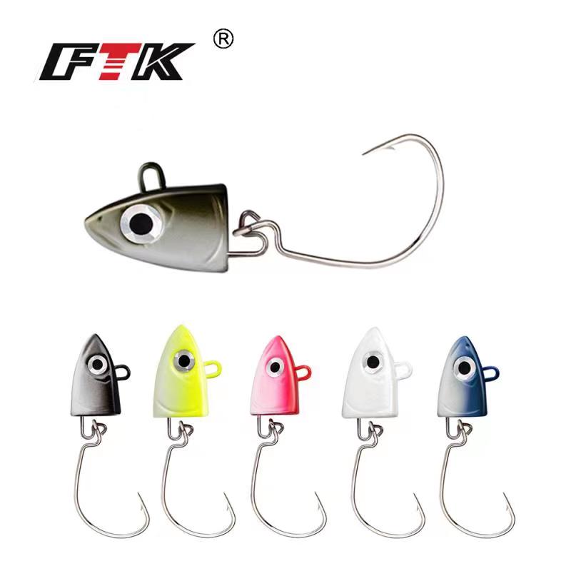 FTK 2 peças/lote 5g 12g 25g An - Fishing Hook Assortment avaliação e preço
