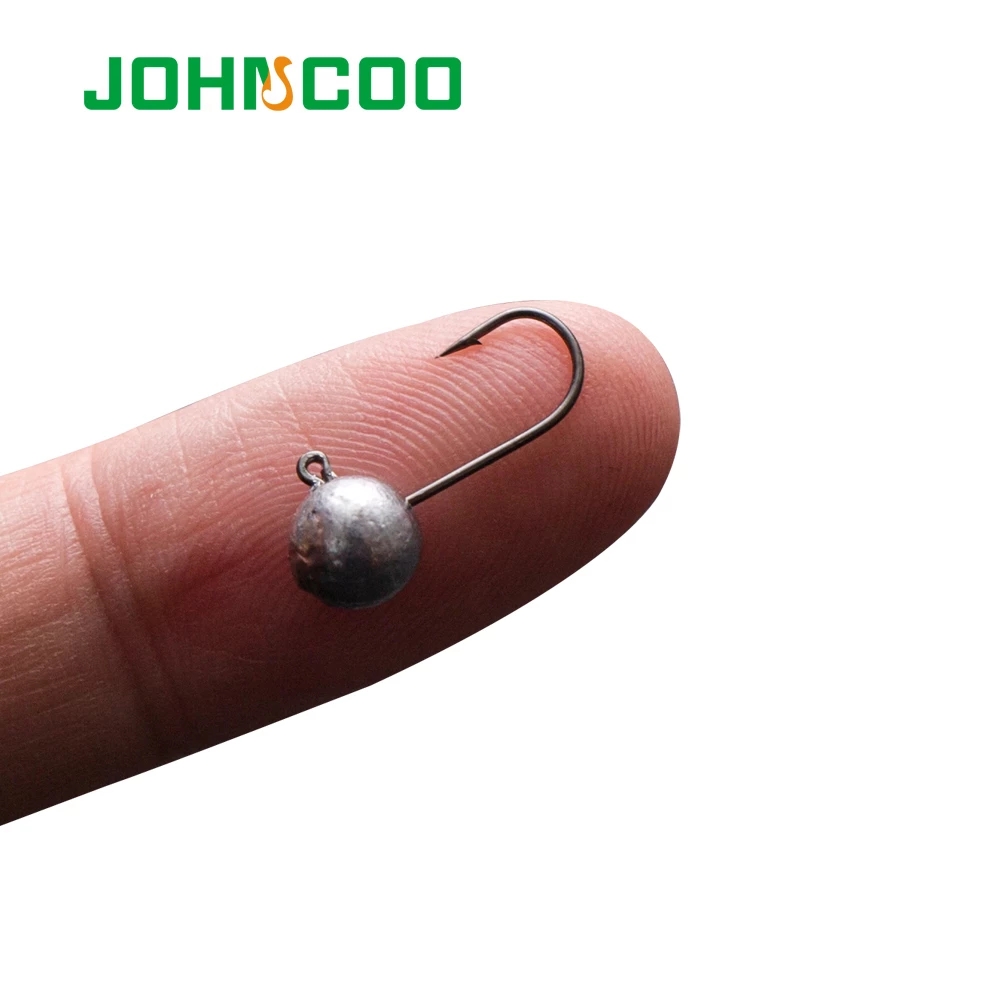JOHNCOO 10pcs Jig Head Hook Ro - Fishing Hook Offset avaliação e preço