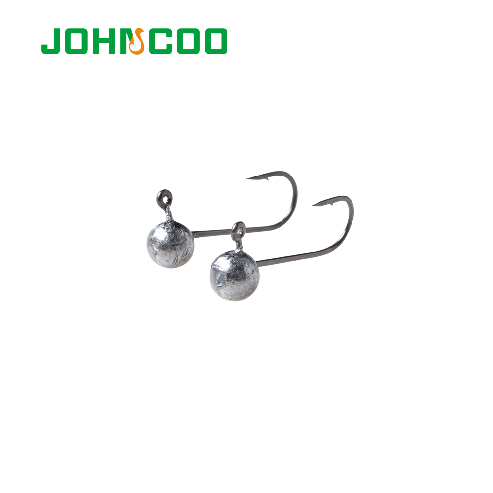 JOHNCOO 10pcs Jig Head Hook Ro - Fishing Hook Offset avaliação e preço