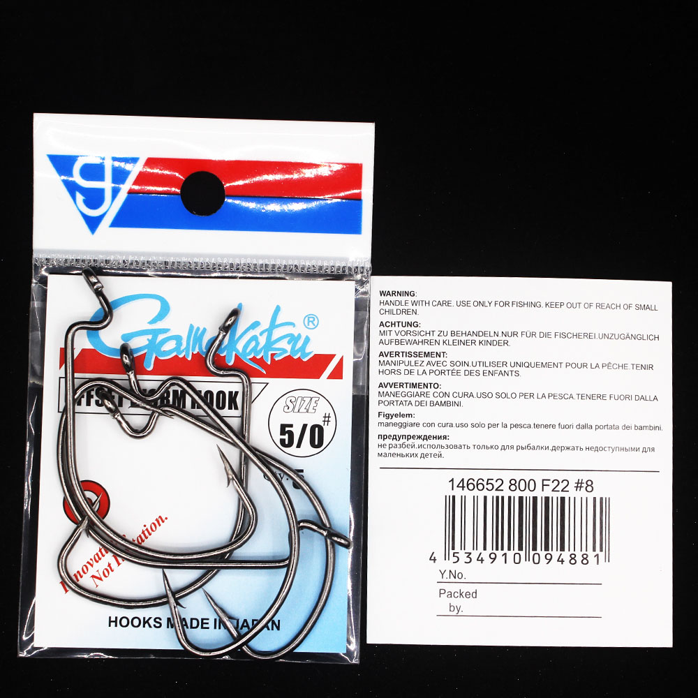 Gamakatsu offset gancho de tra - Fishing Hook Offset avaliação e preço