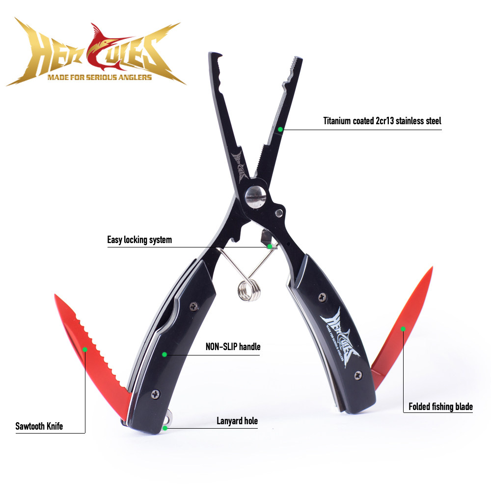 Alicate de Pesca HERCULES com  - Fishing Hook Sharpener avaliação e preço