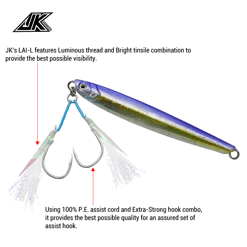 JK LAI-L Shore Jigging Light A - Fishing Hook Assortment avaliação e preço