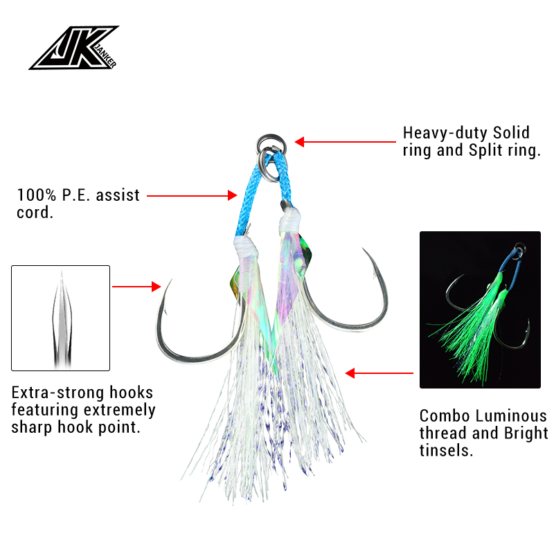 JK LAI-L Shore Jigging Light A - Fishing Hook Assortment avaliação e preço