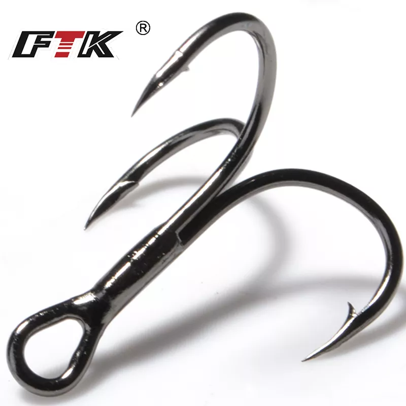 FTK 15-20pcs Gancho agudo vira - Fishing Hook Offset avaliação e preço